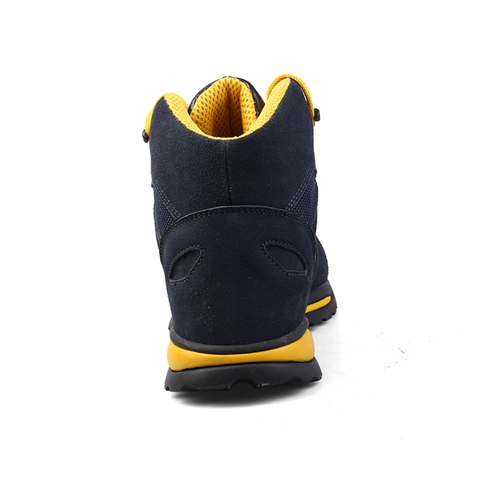 Rubber outsole hiking safety shoes jogger boots