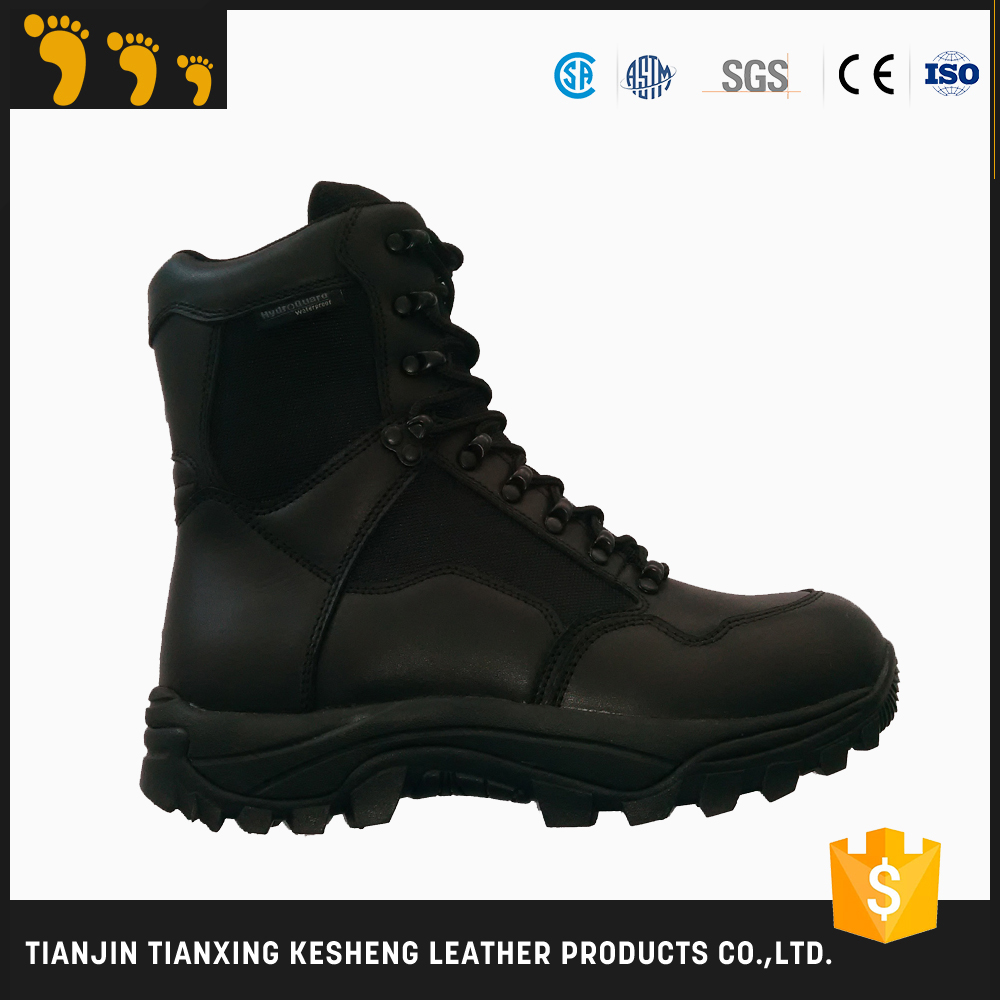 china factory best selling classy military leather boots shoe