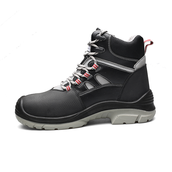 Men acid resistant bulk safety steel toe work boots