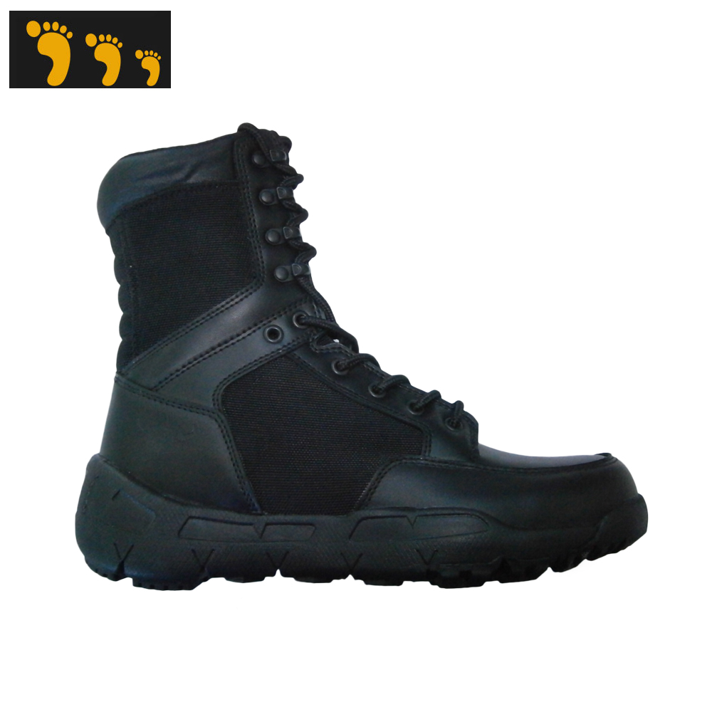 Anti Slip Army Leather Combat Boot
