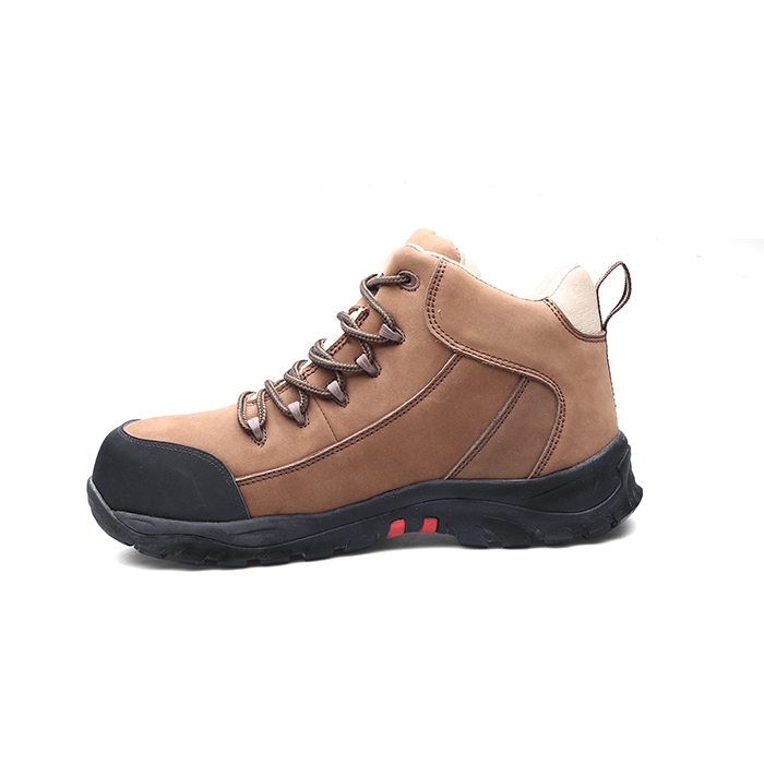 Rubber sole composite plastic toe caps safety shoes Featured Image