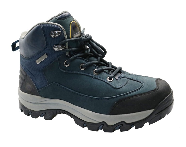 Rubber nubuck S3 leather safety shoes with composite toe work footwear