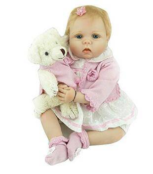 ZIYIUI 22 Reborn Baby Girl Doll Newborn Baby Dolls Realistic Silicone Vinly Babys Doll Birthday Gifts