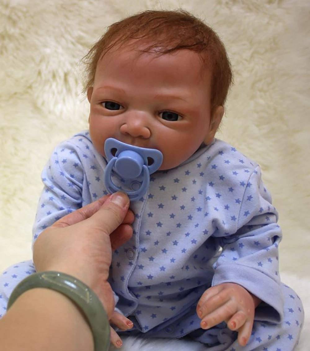 ZIYIUI 20 inch Lifelike reborn babies baby dolls boy Soft silicone Vinyl Newborn toddlers girls magnetic toys that look real open eyes Featured Image