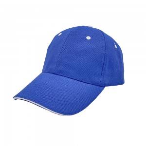 Heavy brushed cotton custom 6-panel baseball cap hat