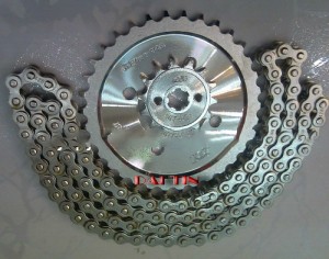 Motorcycle Chain and Sprocket with High Quality
