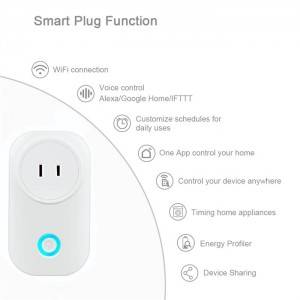 High Quality Wholesale Custom Cheap State-Feedback Smart Plug Japan With Wifi