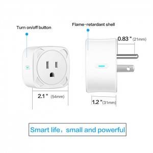 Factory Direct High Quality Overload Protection And Group Control Smart Plug Wifi Approved