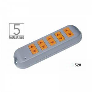 Hot Sale In American Canada Residential Power Strip With 2 Pin Plug 125V 15A 5 Outlet Power Strip