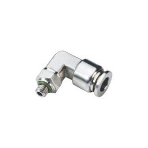 SNS BKC-PL Series Male Elbow L type Stainless steel  hose connector Push To Connect Pneumatic Air Fitting