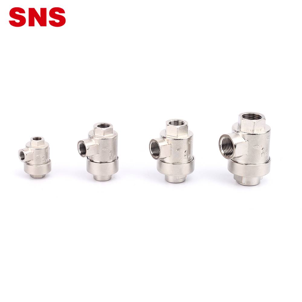 SNS BQE Series professional pneumatic air quick release valve air exhausting valve