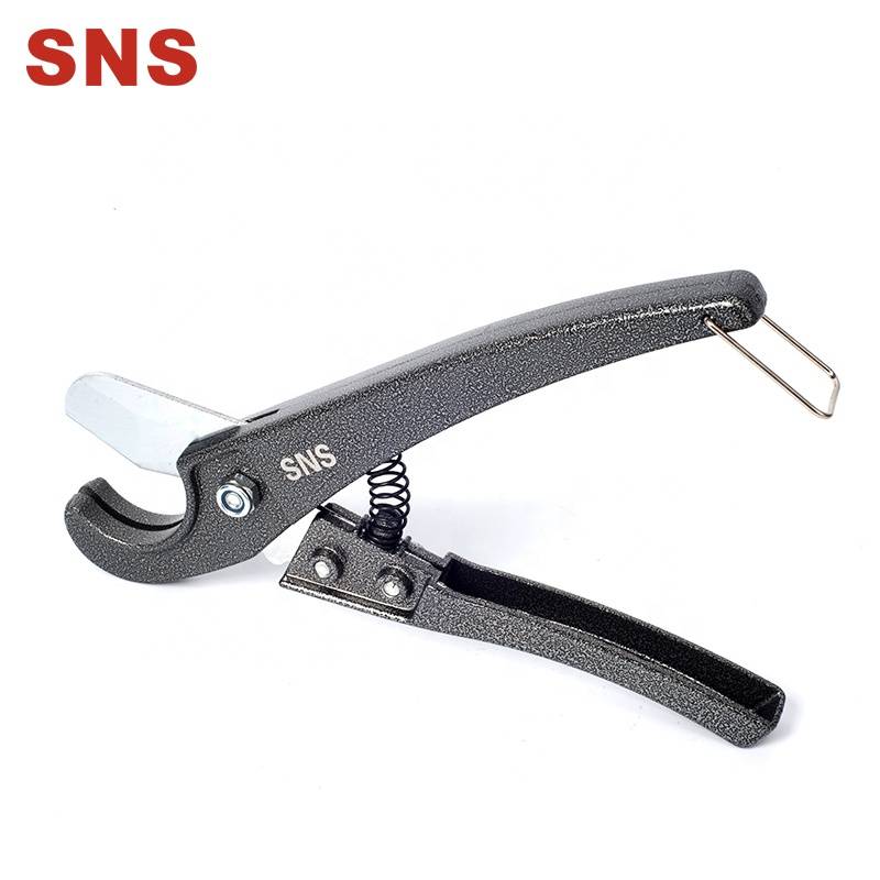 SNS TC-1 Soft Pipe Hose Cutter SK5 Steel Blade Portable PU Nylon Tube Cutter