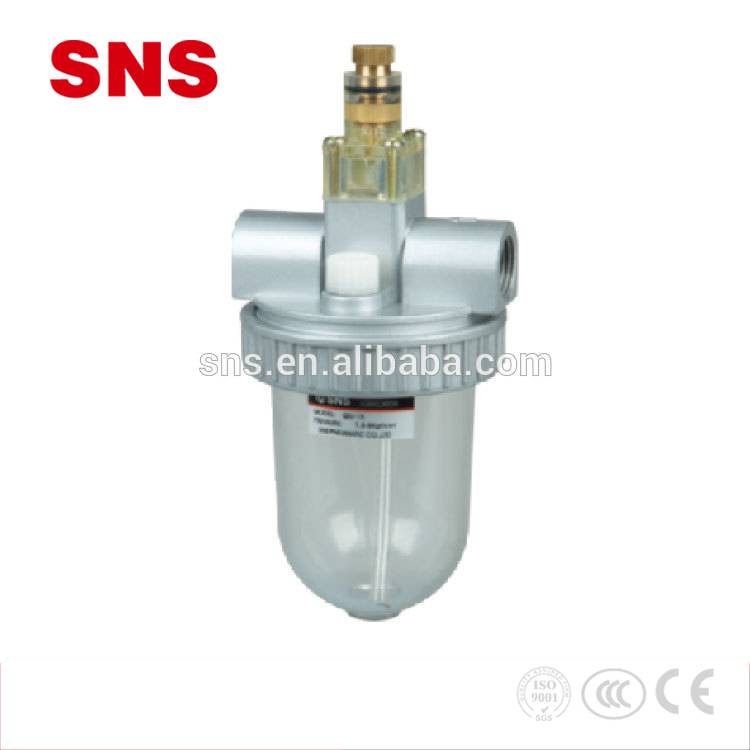 SNS QIU Series high quality air operated pneumatic components automatic oil lubricator