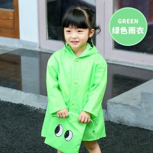 Promotional Custom Blue Kids Emergency Raincoat Factory Personalized Child Disposable Sleeve Rain coat Cape Supplier