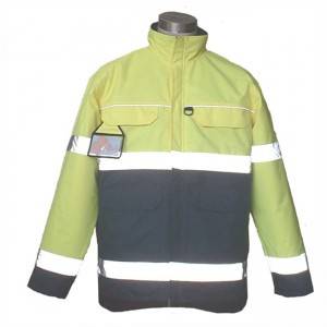 Fluorescent Parka  Safety Workwear Jacket