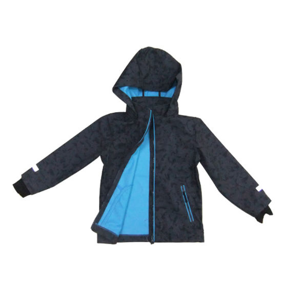 Boys′ Soft Shell Jacket Winter Coat