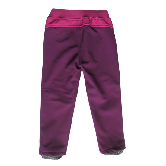 Kids Soft Shell Aparel Outdoor Trousers Winter Wear Sport Pants