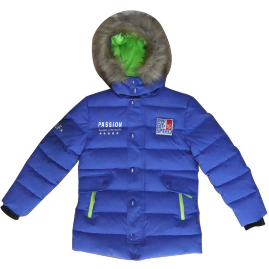 Children′s Cotton Padded Jacket Winter Clothes
