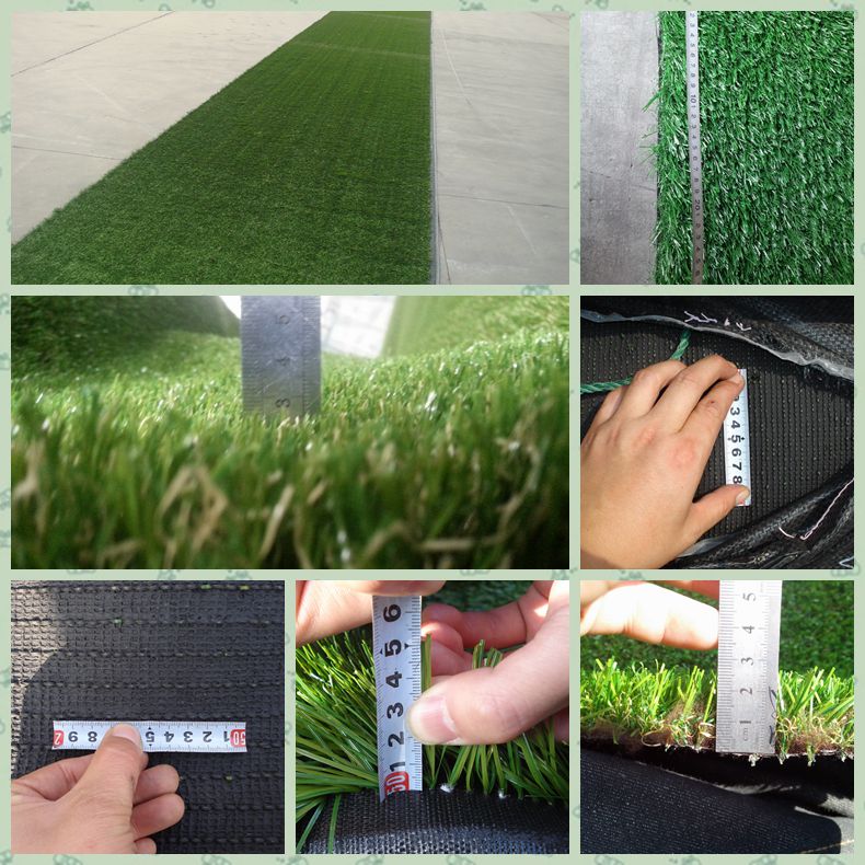 Hot sale free sample green 50 mm football field turf grass football soccer