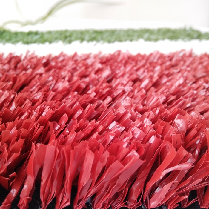 Hot sale UV resistance durable multifunctional red artificial grass