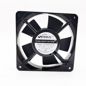 AC FAN SA12025-1 12cm 12025 fan cooler 110v 220v 120x120x25mm 12025 AC cooling fan