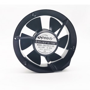 AC Fan SA17251-9  17251 172x172x51mm 2 Ball 110V AC Axial Cooling Fan 172mm High quality and high speed AC Cooling FAN