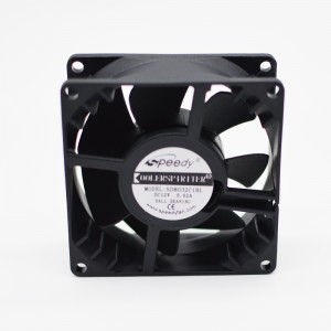 SD08032 12v 24v 48v 80mm 8cm Hot selling 80x80x32mm 12v dc electric motor cooling axial flow cooker fan 8032