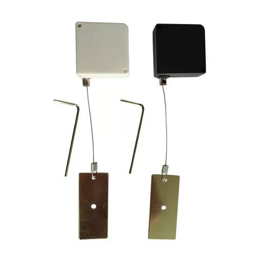 Jewelry Security Retractable Pull Box Tether For Store Protection Square Shape Featured Image