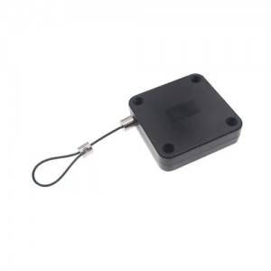 Digital Products Security Pull Box Anti Theft Recoiler With Cord Loop And Key