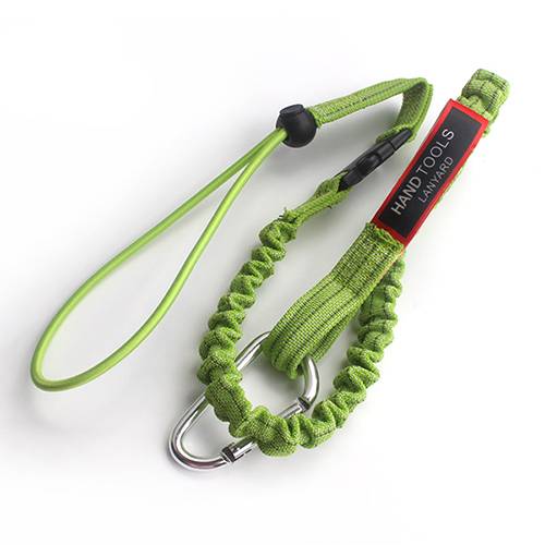 Detachable Safety Carabiner Elastic Cord Tool Lanyard 22LBS Featured Image