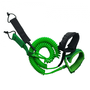 Durable Strength TPU Coiled Lanyard Cord SUP Lanyard With Quick Release Clip