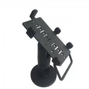 Retail POS Terminal Stand Steel Metal Tablet Mobile Security Display Swivel Credit Card Pole Stand