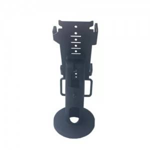 New Style Pure Metal Black POS Terminal Stand Adjustable For Cashier Counter System