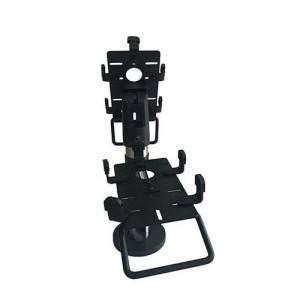Adjustable Black Smart 2 In 1 Rotatable POS Swivel & Tile Credit Card Terminal Stand
