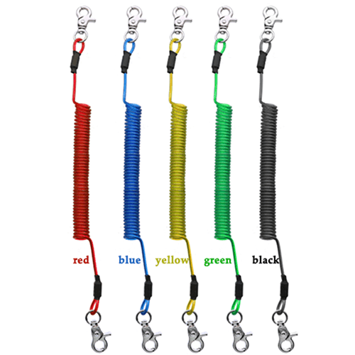 Steel Tool Safety Spring Lanyard Quick Release Lobster Clips Anti Lost Featured Image