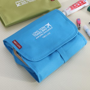 Outdoor travel portable waterproof three-in-one foldable Oxford cloth storage bag