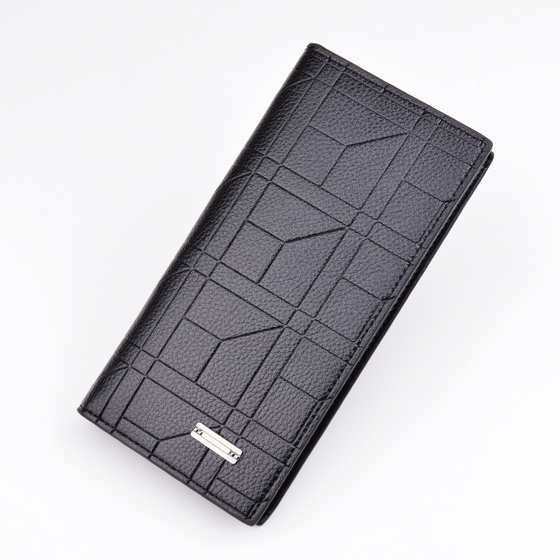New Men’s Long Wallet Fashion Casual Open Wallet Featured Image