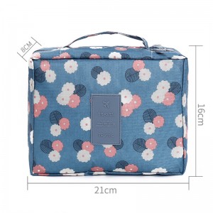 The new cosmetic bag storage bag multi-function square cosmetic bag storage box factory direct sales