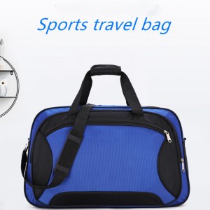 Large capacity handbag travel travel light luggage bag rod fixed belt sports travel bag