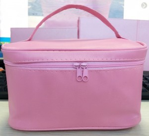 Portable cosmetic bag travel cosmetic storage bag polka dot cosmetic bag