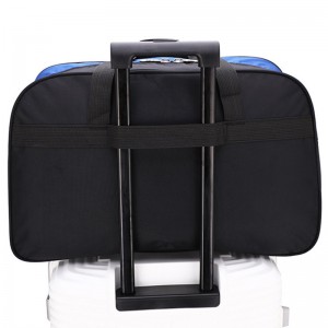 Large capacity handbag travel travel light luggage bag rod fixed belt sports travel bag