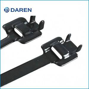 Stainless steel cable Ties-Releasable  PVC Coated Ties