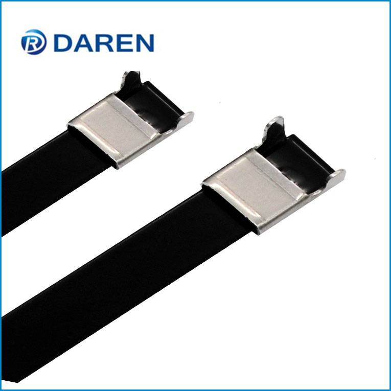 Stainless steel cable Ties-L Type Polyester Coated Ties Featured Image