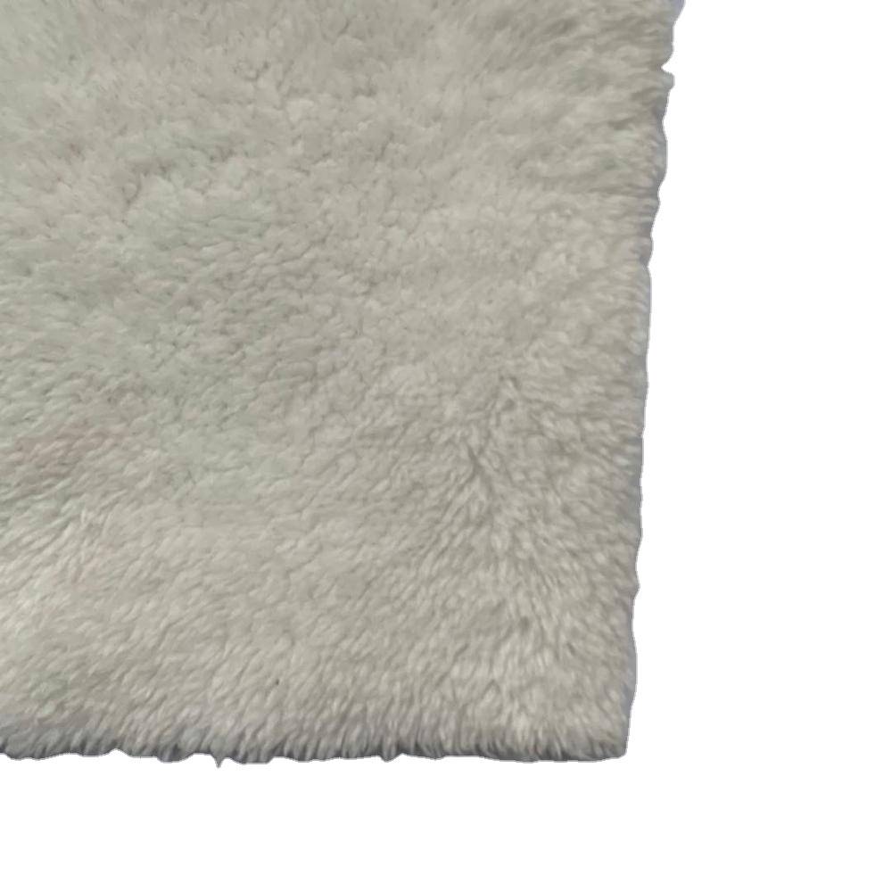 wholesale 100% polyester double brushed thick fleece fabric