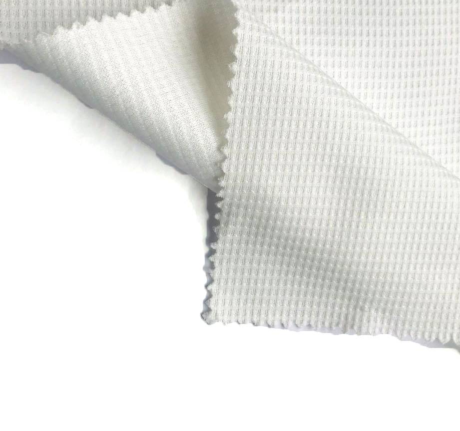 Superior Quality Factory price Polyester Knit Waffle Fabric for Garment