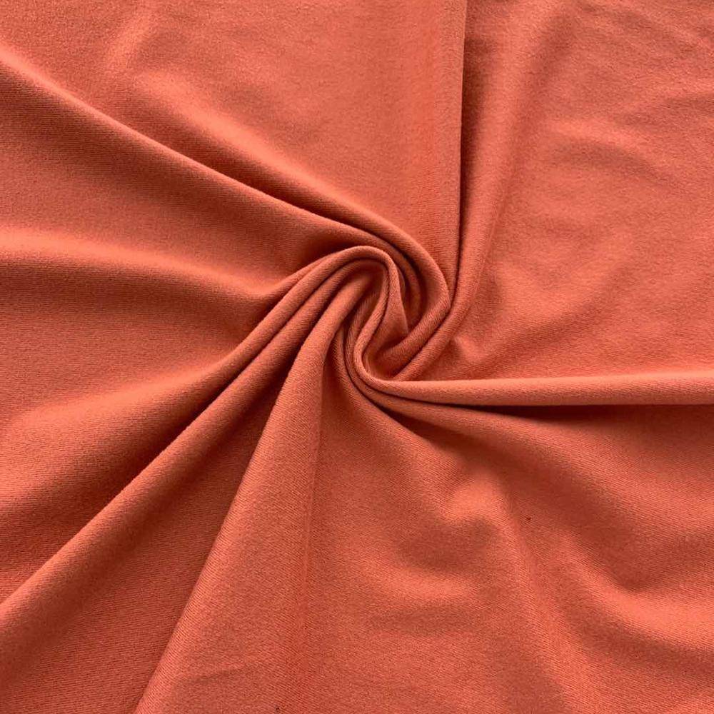 super soft high quality92% polyester 8% spandex peach finished 4 ways stretch single jersey  fabric