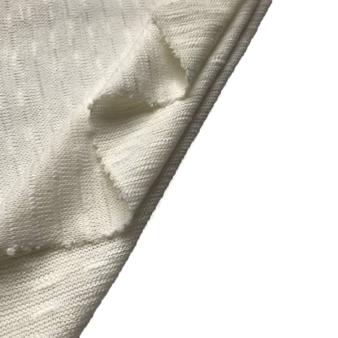 Popular Design Polyester Rayon Spandex Slub Hacci Jersey for Garment