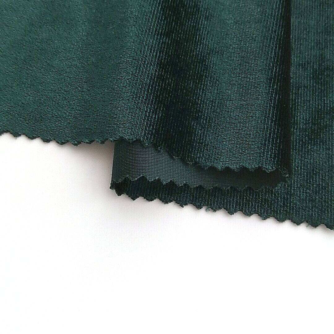 95% polyester 5% spandex  super soft fleece fabric for garment