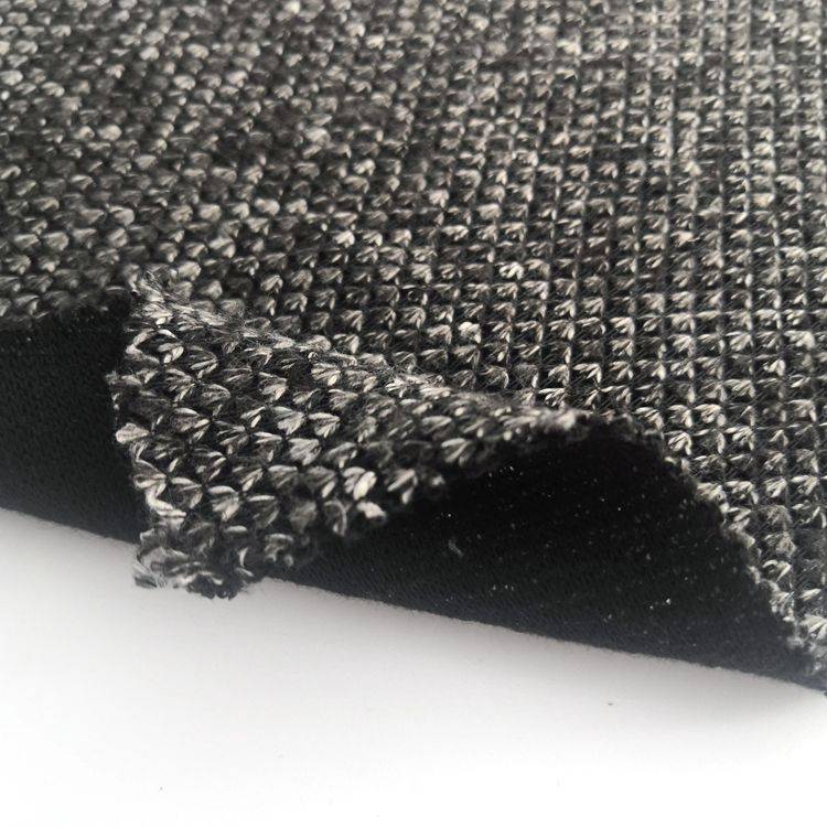High Quality Coarse Needle Jacquard knitted Fabric for beddings curtains