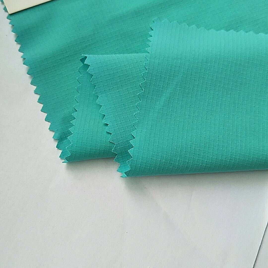 High quality woven fabric polyester 75D grid styles 4 way stretch fabric for trousers